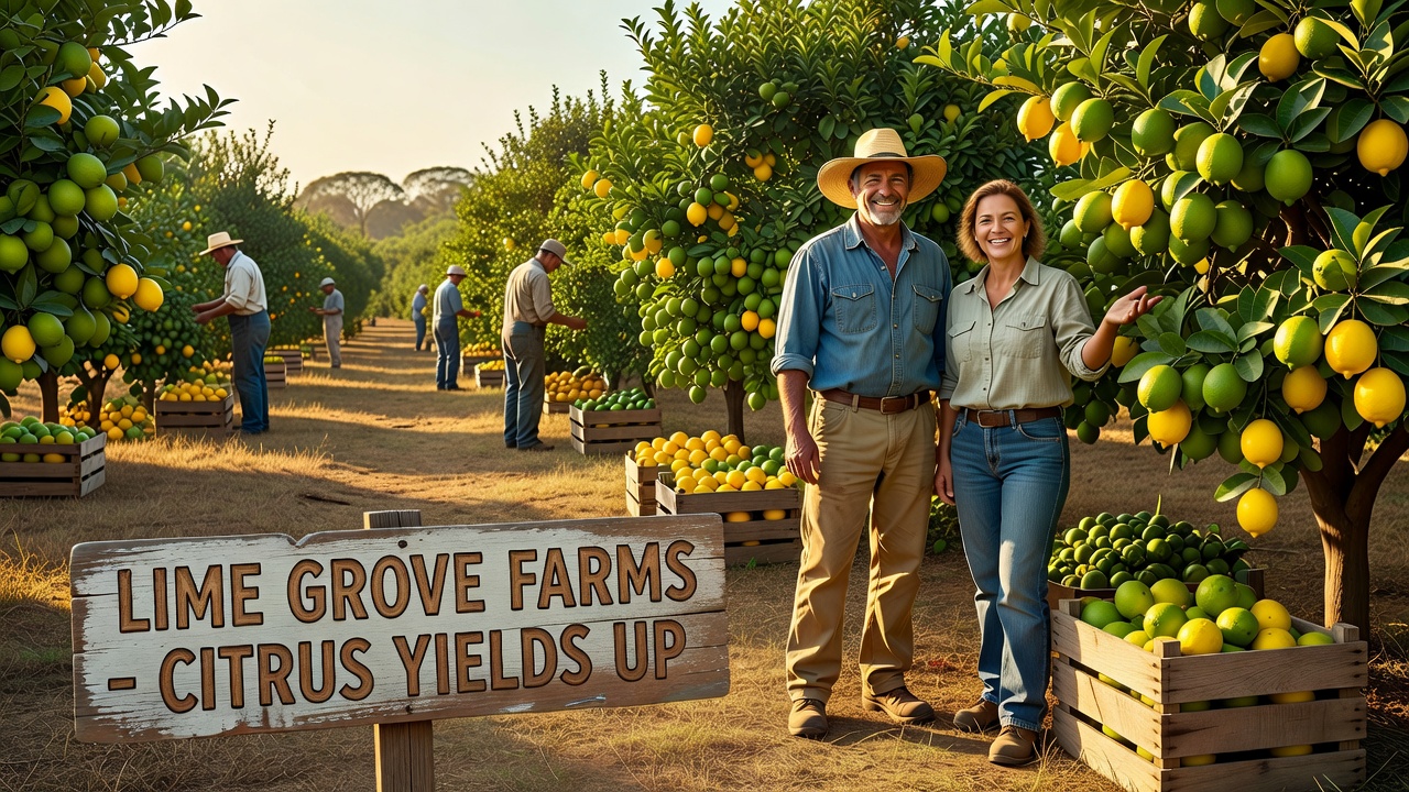 Lime Grove Farmers Report Improved Citrus Yields